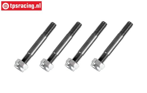FG8448 Hardened steel stud bolt brake lining, 4 pcs