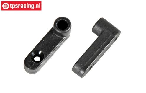FG8462/02 Plastic Flex Bowden Cable holder L26 mm, 2 pcs