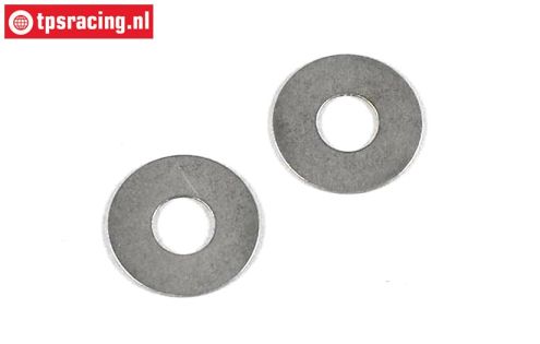 FG8509/05 Steel shim washer Ø8-Ø20-H0,5 mm, 2 pcs