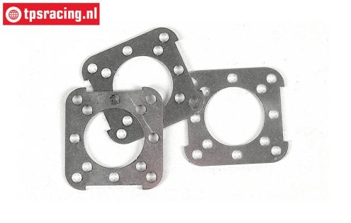 FG8600/03 Outer plates Viscose/Powerlock, 3 pcs