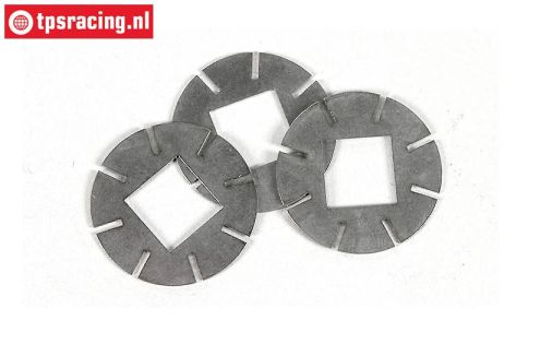 FG8600/04 Inner plates Viscose/Powerlock, 3 pcs