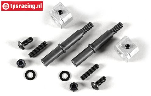 FG8610/10 Front axle with collar W14 mm, Set