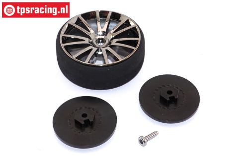 EBT3363 Futaba 10PX Steering Wheel Ø54 mm, Set
