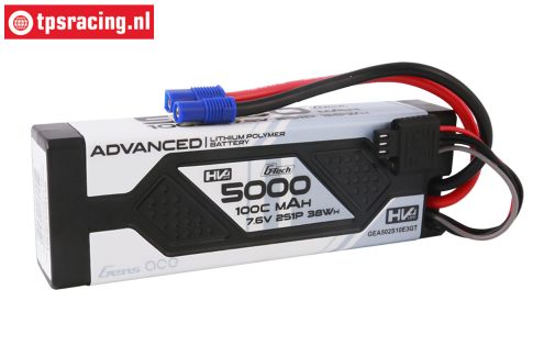 ga5000HV/2S Gens Ace Advance 5000 mAH 7.6V 2S 100C, 1 pc.