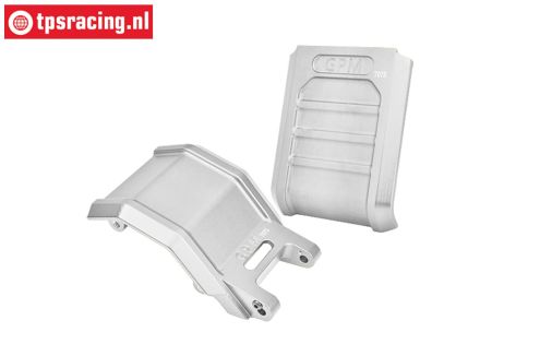 MX016AB-S PROMOTO Alu-Skid plate Silver, set