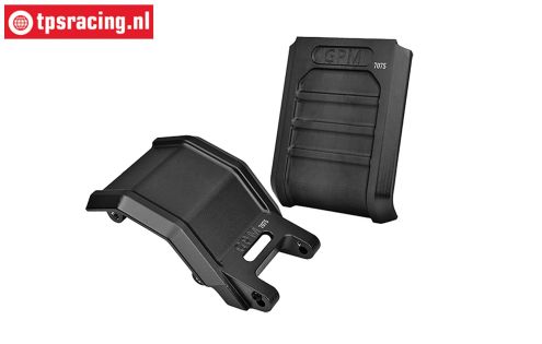 MX016AB-BK PROMOTO Alu-Skid plate Black, set