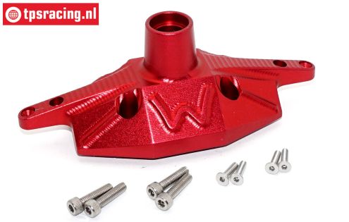 SB013A-R Rear axle housing red SBR-SRR, 1 pc.