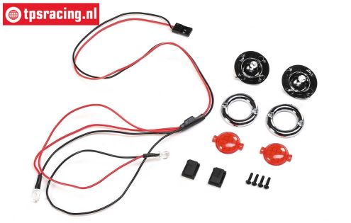 LOS240015 Grave Digger LMT LED Headlights, Set