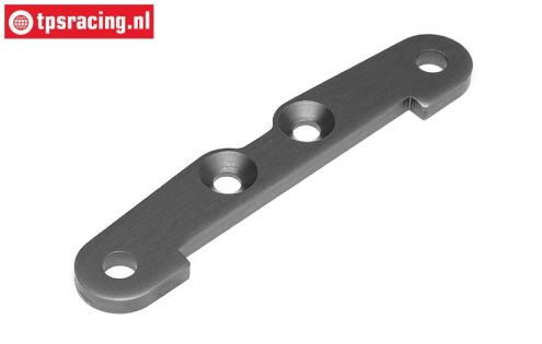 HPI102158 Rear lower Brace A, gun metal, 1 st