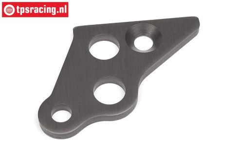 HPI102163 Engine mount brace left Gun Metal, 1 pc.