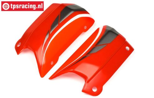 HPI102238 Lower body part HPI Baja 5B-1, Red/White/Greu, Set