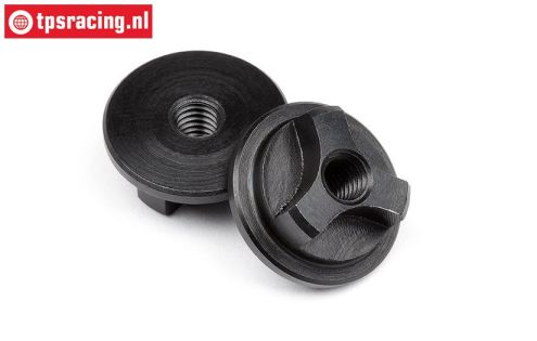 HPI105613 Nut HD wheel axle, 2 pcs