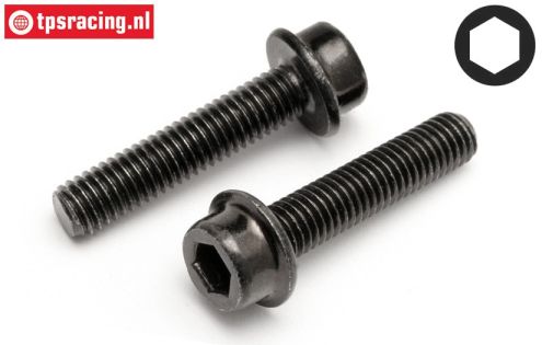 HPI15425 Cap head screw flanged M5-L22 mm, 2 pcs