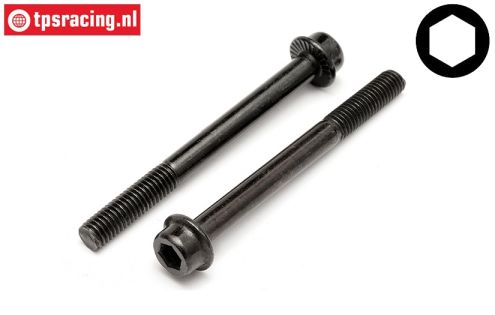 HPI15482 Cap head screw flanged M5-L52 mm, 2 pcs.