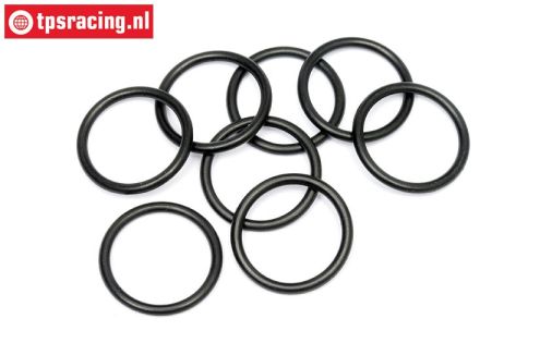 HPI75072 O-ring Shock adjustment ring, 8 st.