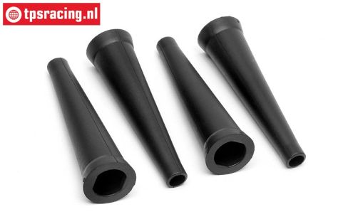 HPI86442 Shock Boots front, 4 pcs.