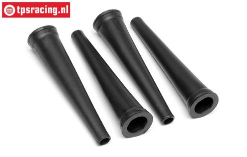 HPI86443 Shock Boots rear, 4 pcs.