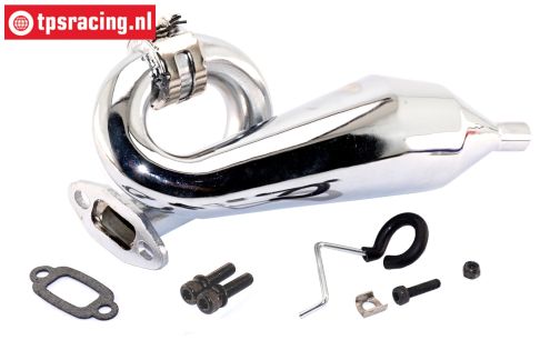 TPS87401 HD Steel Tuning Exhaust HPI-Rovan, Set