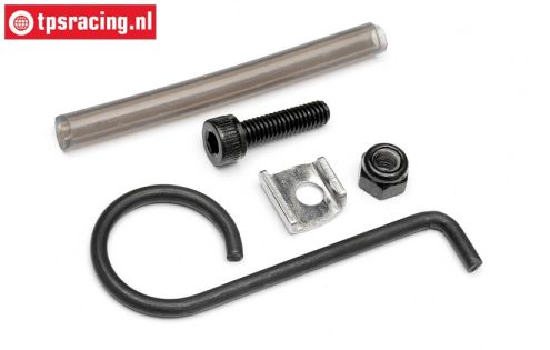 HPI87457 Exhaust pipe mount Baja 5B, Set