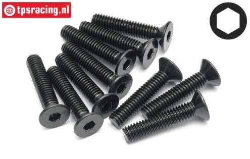 HPI94533 Countersunk Head Screw M4-L20 mm, 10 pcs