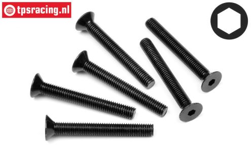 HPI94737 Countersunk Head Screw M5-L40 mm, 6 pcs