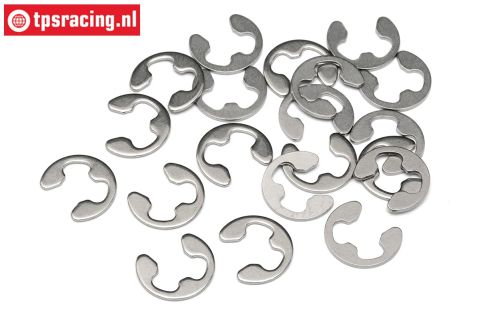 TPSZ103 E-clips Ø4 mm, 15 pcs.