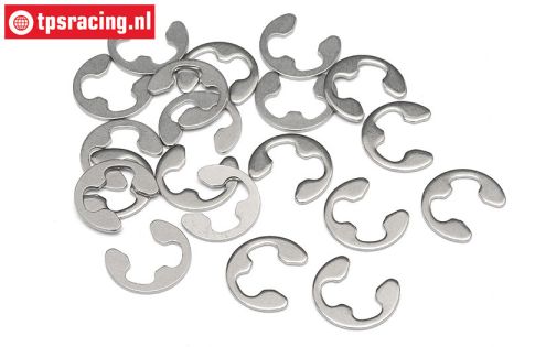 HPIZ103 E-clips Ø4 mm, 12 pcs.