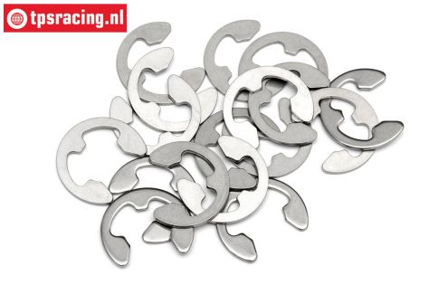 TPSZ106 E-clips Ø7 mm, 15 pcs.