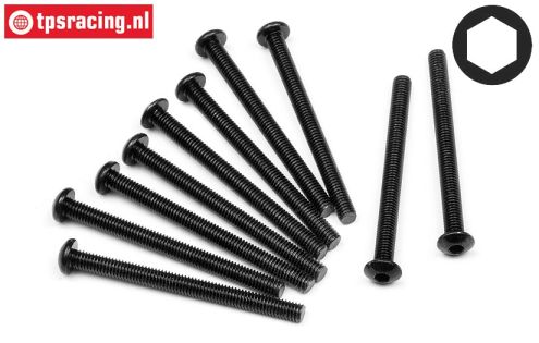 HPIZ362 Button-Head Screw M3-L35 mm, 10 pcs.
