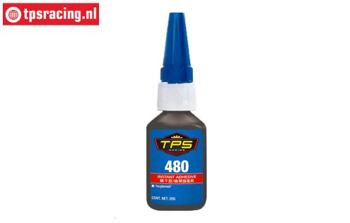 TPS480/20 Rubber Quick glue black 20 gr., 1 pc.