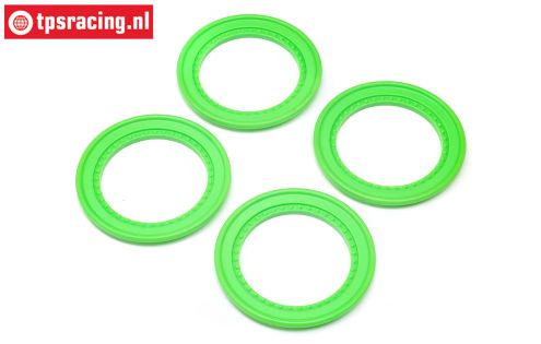 LOS-1820 LOSI LMT 2.0 Beadlock Green, 4 pcs,