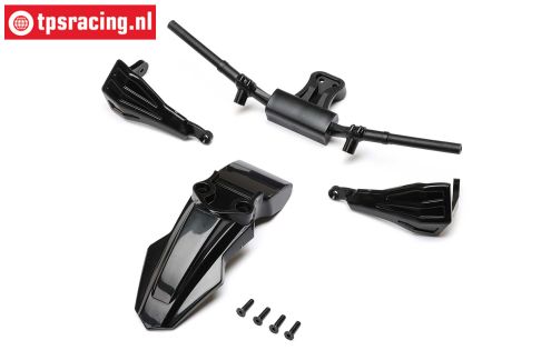 LOS-2281 Promoto Fender, Handguards & Bars Black, set