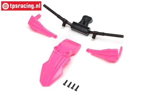 LOS-2295 Promoto Fender-Handguards-Bars Pink, set