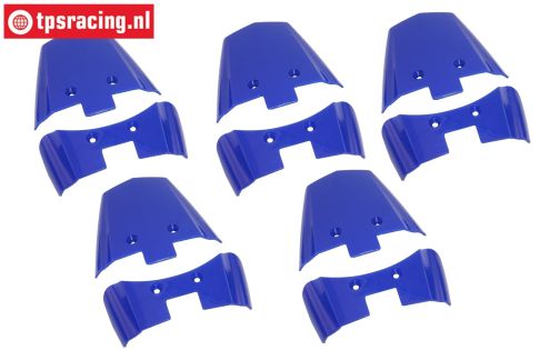 LOS-3267 PROMOTO Rear Fender Bleu, Set