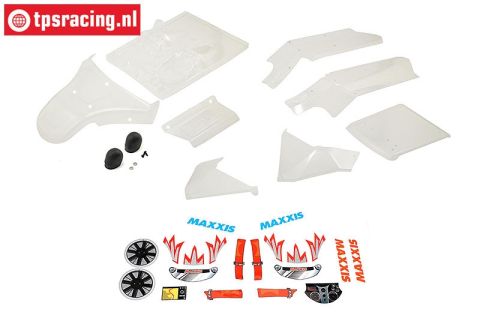 LOS250018 Body LOSI DBXL-DBXL-E Clear, Set