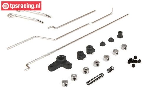 LOS251017 Gas-Brake linkage DBXL-MTXL, Set