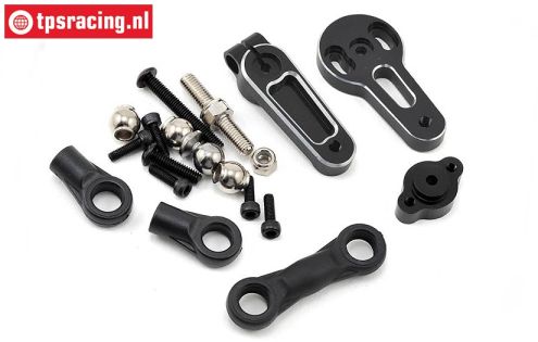 LOS251042 Double Steering Linkage 15T MTXL, Set