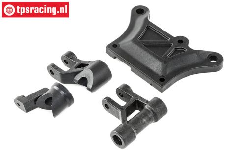 LOS251049 Servo-Saver with Plate DBXL-E, set