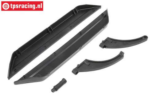LOS251051 Chassis Side Guards/Braces DBXL-E, Set