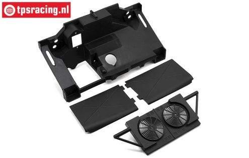 LOS251056 Rear Bulkhead-Fan Panel-Mud Guards SBR, Set