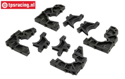 LOS251102 LOSI DBXL 2.0-E Bulkhead front/rear, Set