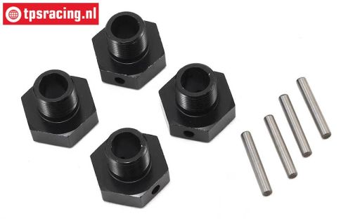 LOS252077 Wheel Hex 20 mm with pin SBR-SRR, 4 pcs.