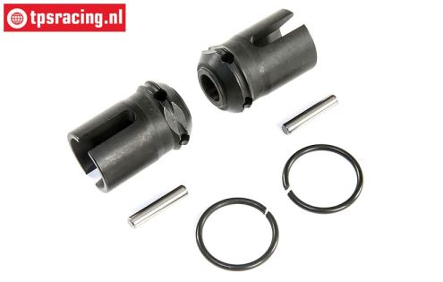 LOS252090 Drive coupling front/rear LOSI 5T 2.0, Set