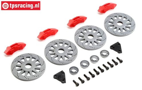 LOS252109 Brake disk and caliper SRR-SBR 2.0, Set