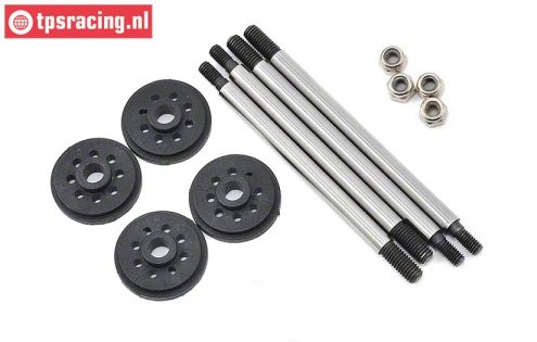 LOS253005 Shock rod DBXL-MTXL, Set