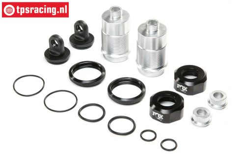 LOS252127 LOSI DBXL 2.0 Shock Body Fox Silver, Set