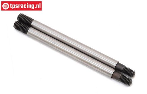 LOS254044 Shock Shaft Front SBR-SBR 2.0, 2 pcs.