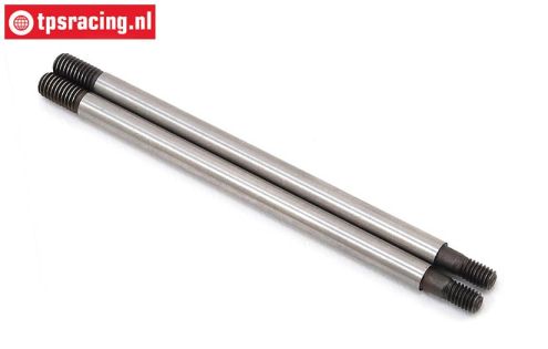 LOS254045 Shock Shaft Rear SBR-SRR, 2 pcs.