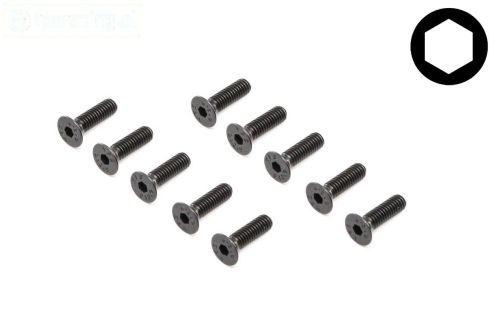 LOS255019 Countersunk head screw M4-L14 mm, 10 pcs.