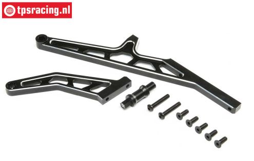 LOS351015 LOSI DBXL-E 2.0 Alloy Chassis Brace rear, Set